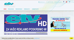Desktop Screenshot of etv.elektroprom.si